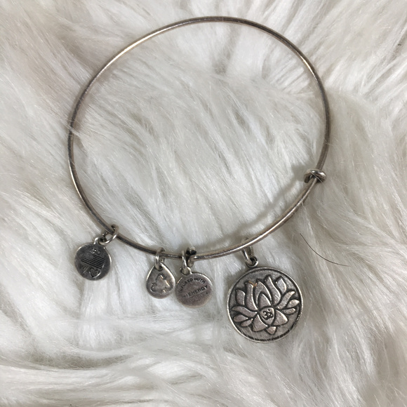 Alex and Ani Jewelry - Alex and Ani Lotus Peace Bangle